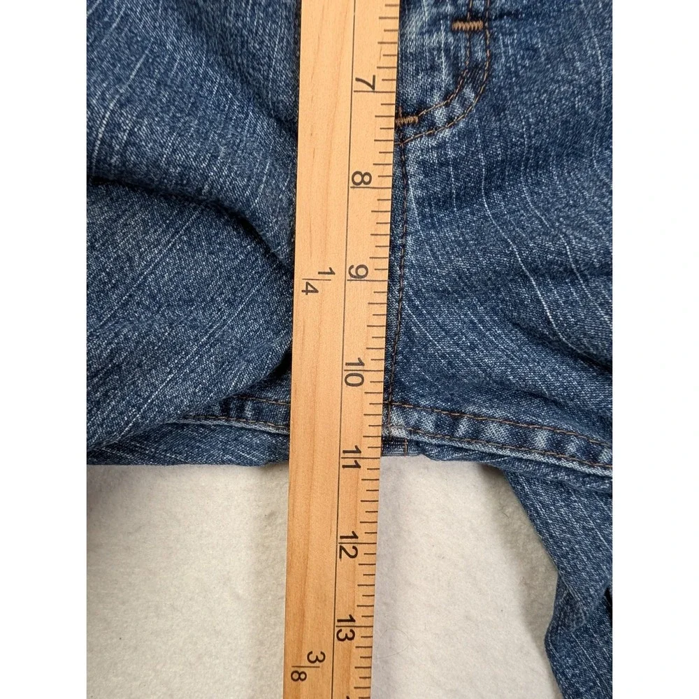 Riders by Lee Womens Bootcut Jeans Size 16 M Stretch Denim Dark Wash Blue